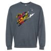 16x20 PRINT AREA Softstyle® Midweight Crewneck Sweatshirt Thumbnail