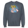 16x20 PRINT AREA Softstyle® Midweight Crewneck Sweatshirt Thumbnail