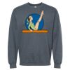 16x20 PRINT AREA Softstyle® Midweight Crewneck Sweatshirt Thumbnail