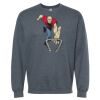 16x20 PRINT AREA Softstyle® Midweight Crewneck Sweatshirt Thumbnail