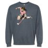 16x20 PRINT AREA Softstyle® Midweight Crewneck Sweatshirt Thumbnail