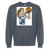 16x20 PRINT AREA Softstyle® Midweight Crewneck Sweatshirt Thumbnail