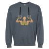 16x20 PRINT AREA Softstyle® Midweight Crewneck Sweatshirt Thumbnail