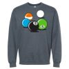 16x20 PRINT AREA Softstyle® Midweight Crewneck Sweatshirt Thumbnail