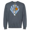 16x20 PRINT AREA Softstyle® Midweight Crewneck Sweatshirt Thumbnail