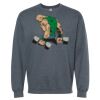 16x20 PRINT AREA Softstyle® Midweight Crewneck Sweatshirt Thumbnail