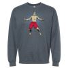 16x20 PRINT AREA Softstyle® Midweight Crewneck Sweatshirt Thumbnail