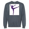 16x20 PRINT AREA Softstyle® Midweight Crewneck Sweatshirt Thumbnail
