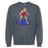 16x20 PRINT AREA Softstyle® Midweight Crewneck Sweatshirt Thumbnail