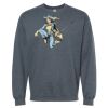 16x20 PRINT AREA Softstyle® Midweight Crewneck Sweatshirt Thumbnail