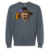 16x20 PRINT AREA Softstyle® Midweight Crewneck Sweatshirt Thumbnail