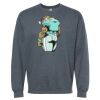 16x20 PRINT AREA Softstyle® Midweight Crewneck Sweatshirt Thumbnail