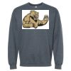 16x20 PRINT AREA Softstyle® Midweight Crewneck Sweatshirt Thumbnail