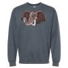 16x20 PRINT AREA Softstyle® Midweight Crewneck Sweatshirt Thumbnail