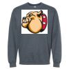16x20 PRINT AREA Softstyle® Midweight Crewneck Sweatshirt Thumbnail