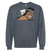 16x20 PRINT AREA Softstyle® Midweight Crewneck Sweatshirt Thumbnail