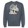 16x20 PRINT AREA Softstyle® Midweight Crewneck Sweatshirt Thumbnail