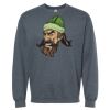 16x20 PRINT AREA Softstyle® Midweight Crewneck Sweatshirt Thumbnail