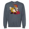 16x20 PRINT AREA Softstyle® Midweight Crewneck Sweatshirt Thumbnail