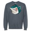 16x20 PRINT AREA Softstyle® Midweight Crewneck Sweatshirt Thumbnail