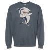 16x20 PRINT AREA Softstyle® Midweight Crewneck Sweatshirt Thumbnail