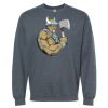 16x20 PRINT AREA Softstyle® Midweight Crewneck Sweatshirt Thumbnail