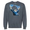 16x20 PRINT AREA Softstyle® Midweight Crewneck Sweatshirt Thumbnail