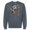 16x20 PRINT AREA Softstyle® Midweight Crewneck Sweatshirt Thumbnail