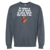 16x20 PRINT AREA Softstyle® Midweight Crewneck Sweatshirt Thumbnail
