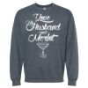 16x20 PRINT AREA Softstyle® Midweight Crewneck Sweatshirt Thumbnail