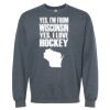 16x20 PRINT AREA Softstyle® Midweight Crewneck Sweatshirt Thumbnail