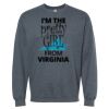 16x20 PRINT AREA Softstyle® Midweight Crewneck Sweatshirt Thumbnail