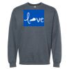 16x20 PRINT AREA Softstyle® Midweight Crewneck Sweatshirt Thumbnail