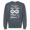 16x20 PRINT AREA Softstyle® Midweight Crewneck Sweatshirt Thumbnail