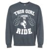 16x20 PRINT AREA Softstyle® Midweight Crewneck Sweatshirt Thumbnail