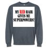 16x20 PRINT AREA Softstyle® Midweight Crewneck Sweatshirt Thumbnail