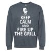 16x20 PRINT AREA Softstyle® Midweight Crewneck Sweatshirt Thumbnail