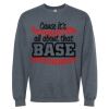 16x20 PRINT AREA Softstyle® Midweight Crewneck Sweatshirt Thumbnail
