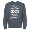 16x20 PRINT AREA Softstyle® Midweight Crewneck Sweatshirt Thumbnail