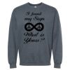 16x20 PRINT AREA Softstyle® Midweight Crewneck Sweatshirt Thumbnail