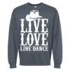 16x20 PRINT AREA Softstyle® Midweight Crewneck Sweatshirt Thumbnail