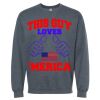 16x20 PRINT AREA Softstyle® Midweight Crewneck Sweatshirt Thumbnail