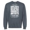16x20 PRINT AREA Softstyle® Midweight Crewneck Sweatshirt Thumbnail