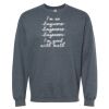 16x20 PRINT AREA Softstyle® Midweight Crewneck Sweatshirt Thumbnail