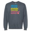 16x20 PRINT AREA Softstyle® Midweight Crewneck Sweatshirt Thumbnail