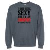 16x20 PRINT AREA Softstyle® Midweight Crewneck Sweatshirt Thumbnail