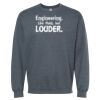 16x20 PRINT AREA Softstyle® Midweight Crewneck Sweatshirt Thumbnail