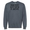 16x20 PRINT AREA Softstyle® Midweight Crewneck Sweatshirt Thumbnail