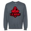 16x20 PRINT AREA Softstyle® Midweight Crewneck Sweatshirt Thumbnail