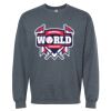 16x20 PRINT AREA Softstyle® Midweight Crewneck Sweatshirt Thumbnail
